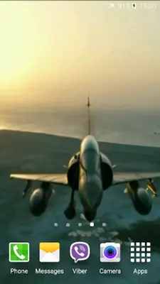 Jet Fighters Video Wallpaper android App screenshot 1